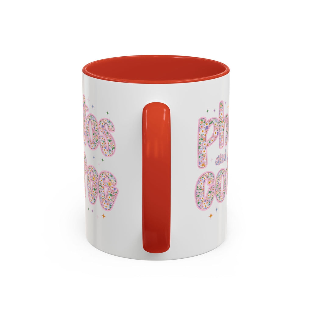 Photos and Coffee 11 Oz Mug: Cute Photographer Gift