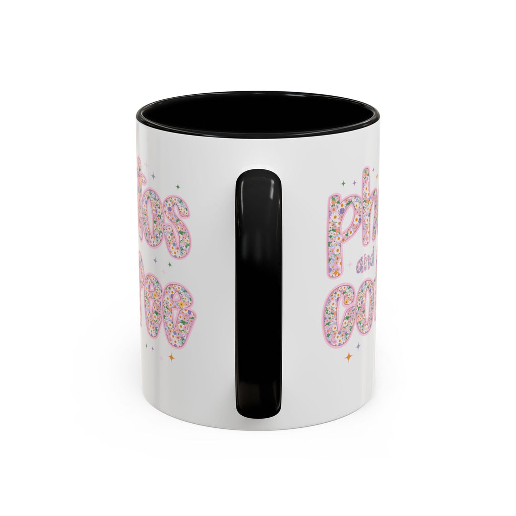 Photos and Coffee 11 Oz Mug: Cute Photographer Gift
