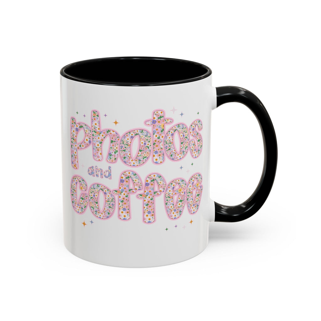 Photos and Coffee 11 Oz Mug: Cute Photographer Gift