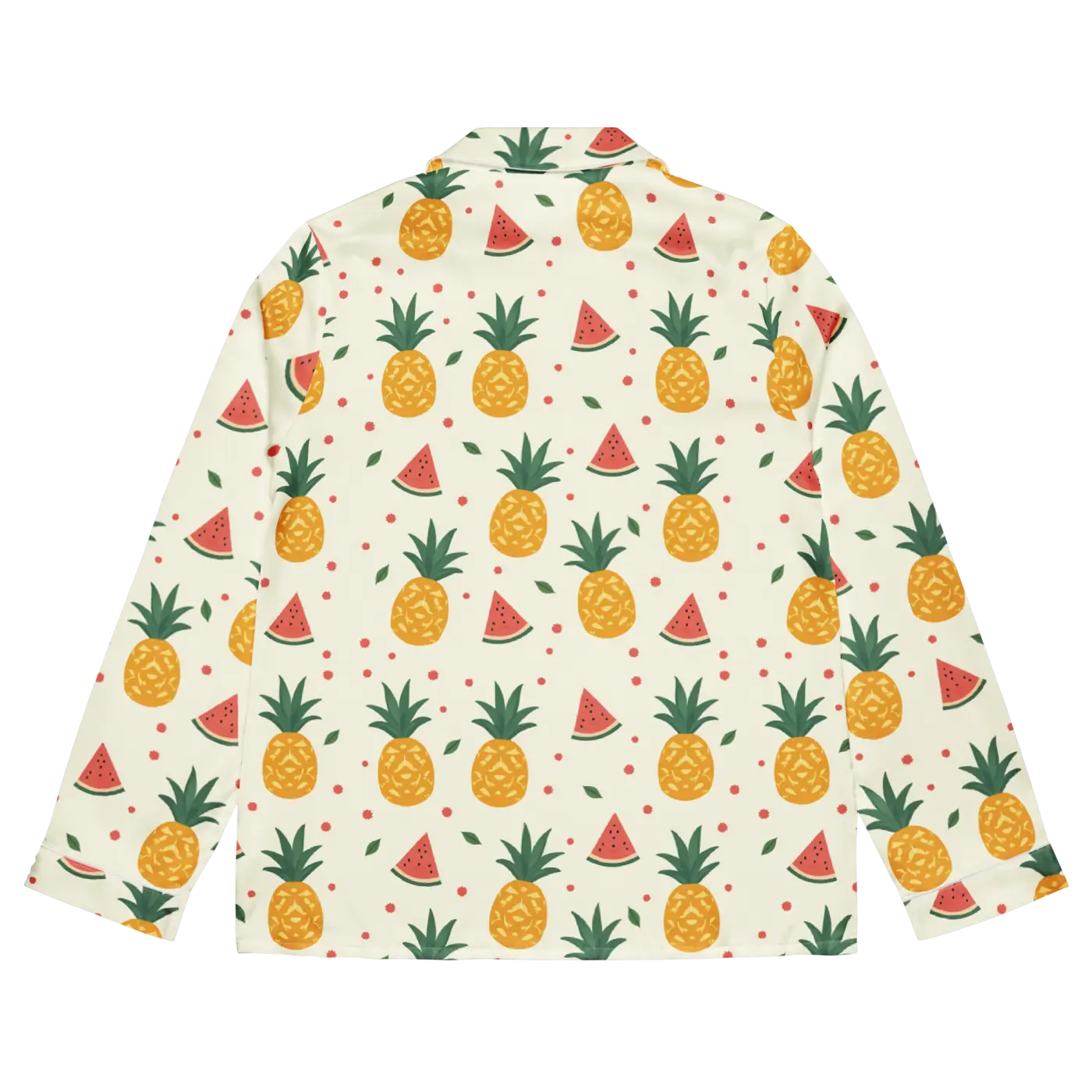 Tropical Long Sleeve Pajama - Silky Comfort - DipaliZ