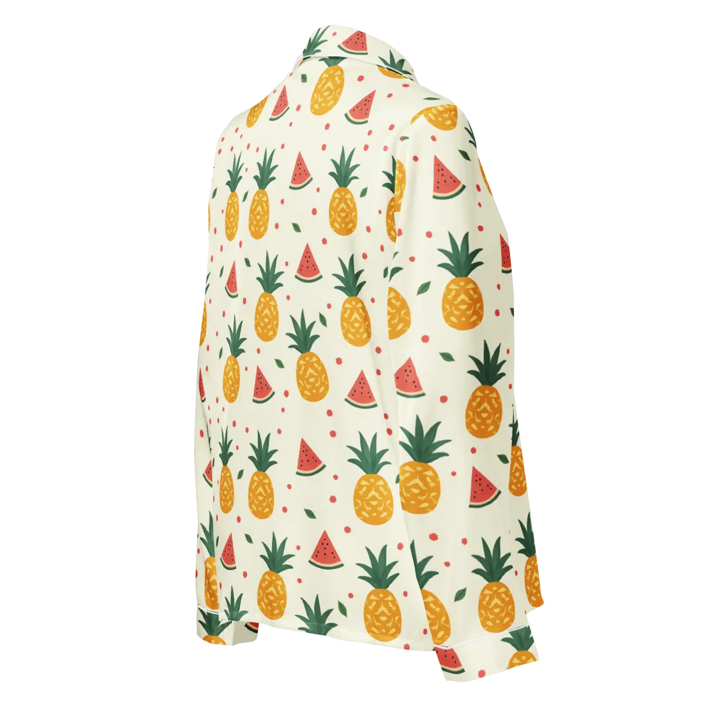 Tropical Long Sleeve Pajama - Silky Comfort - DipaliZ