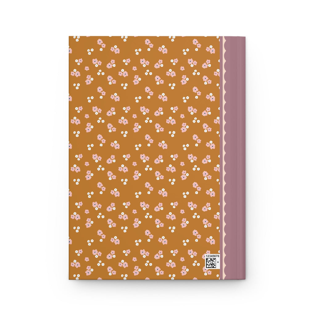 Pink and Orange Flower Journal