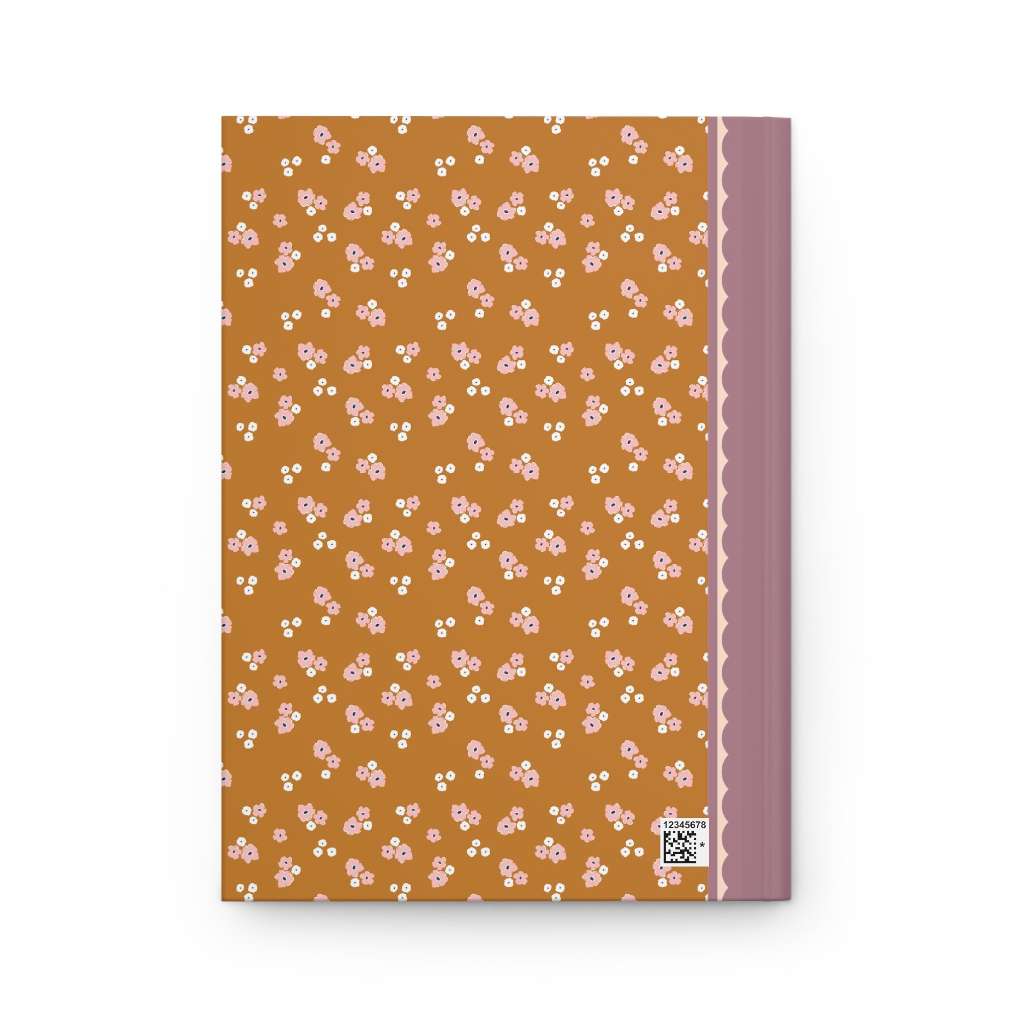 Pink and Orange Flower Journal