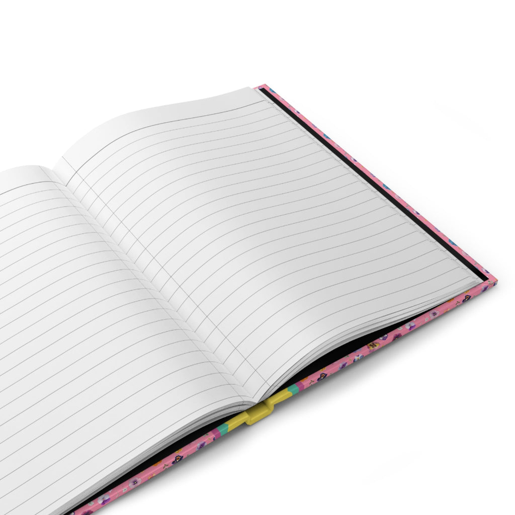 Pink Floral Notebook