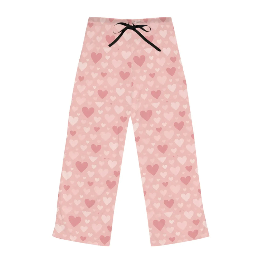 Vibrant Pink Hearts Premium Pajama Pants - DipaliZ