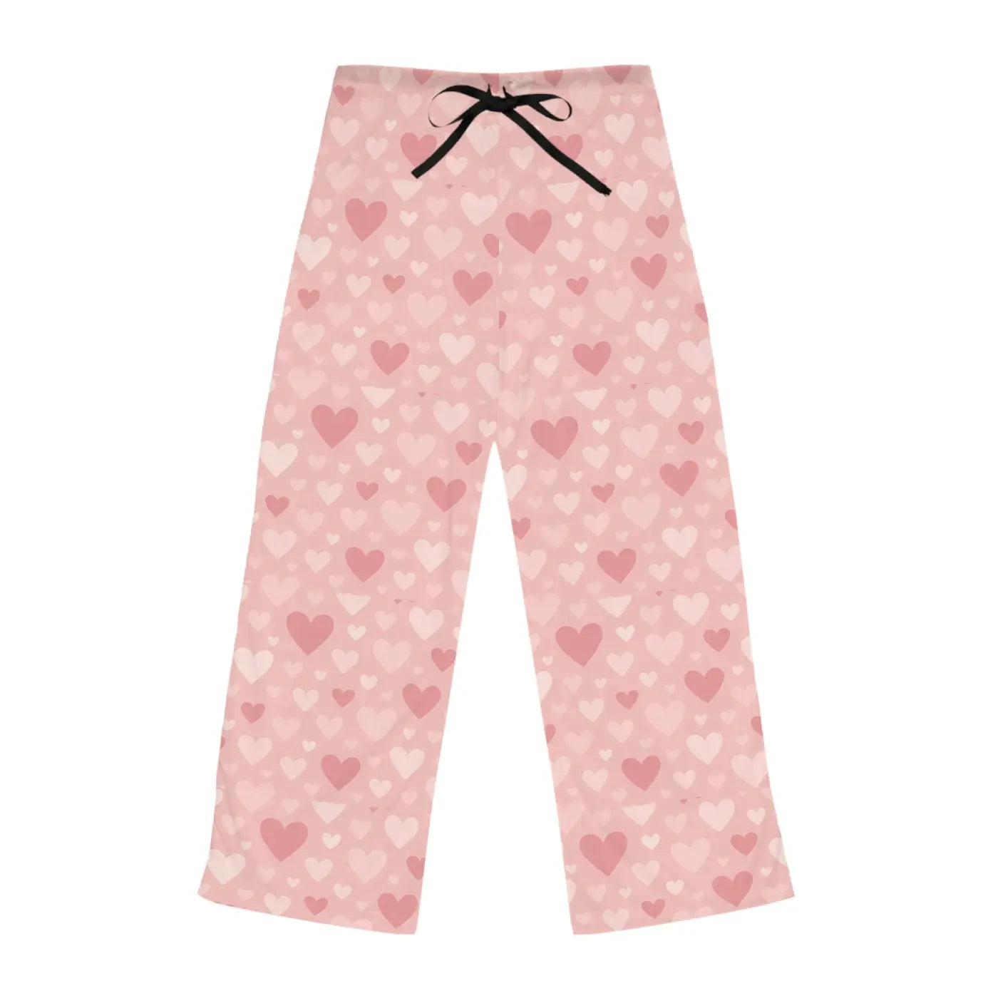 Vibrant Pink Hearts Premium Pajama Pants - DipaliZ