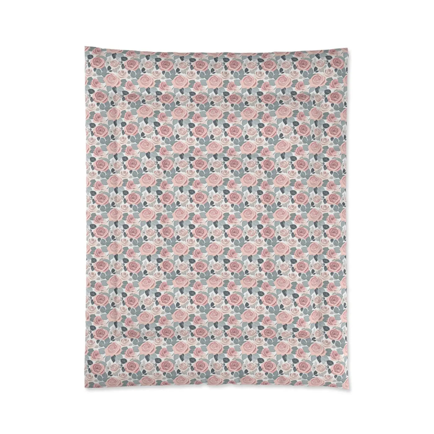 Dreamy Pink Roses Comforter - Transform Chilly Nights - DipaliZ