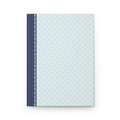 Plaid Notebook: Light Blue