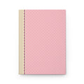 Plaid Notebook with Bows: Pink