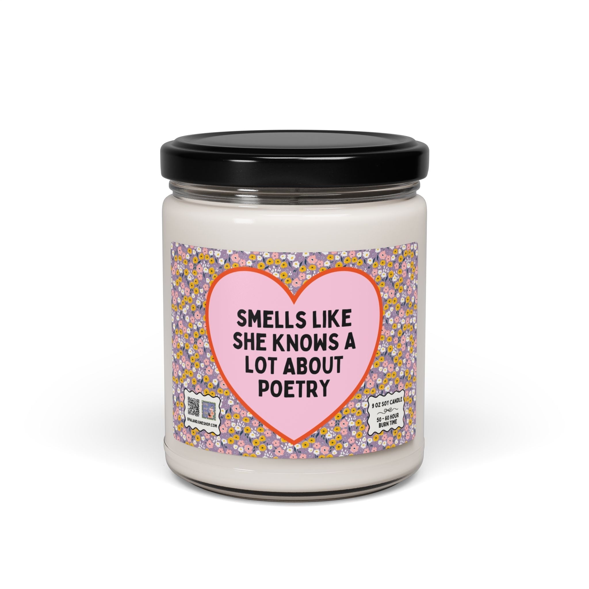 Poetry Professor Candle