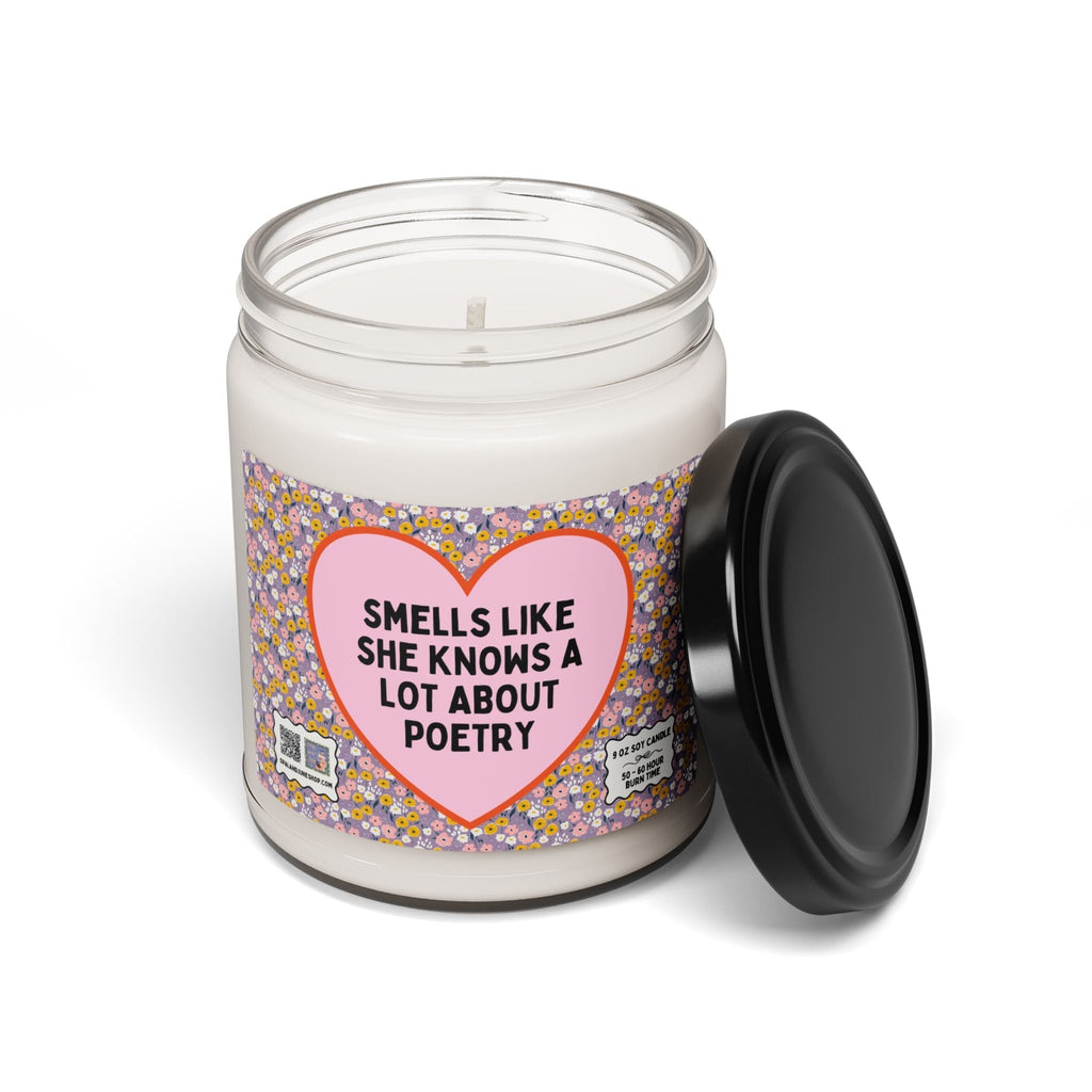 Poetry Professor Candle