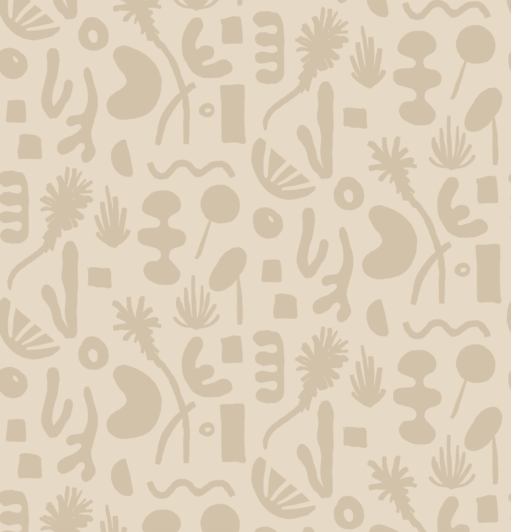 Pool Side Wallpaper, tan
