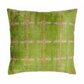 Positive Silk Velvet Ikat Pillow Cover 20 X 20