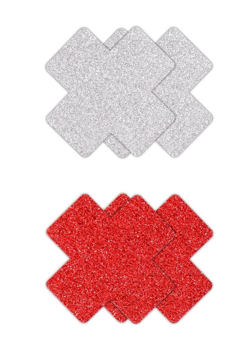 Pretty Pasties Glitter Cross