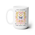 Pride and Prejudice Bennet Sisters Coffee Mug with Butterflies