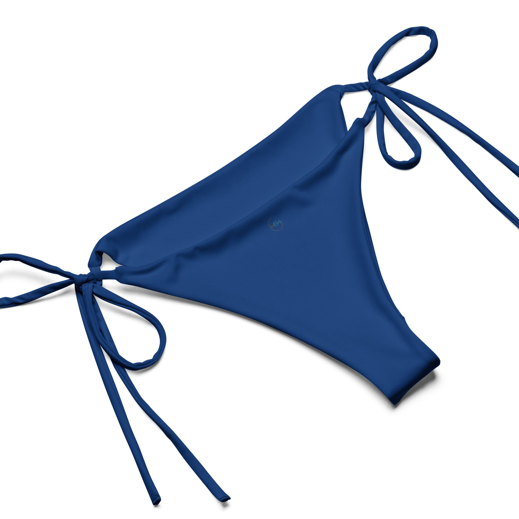 Haiti Flag All Over Print Recycled String Bikini