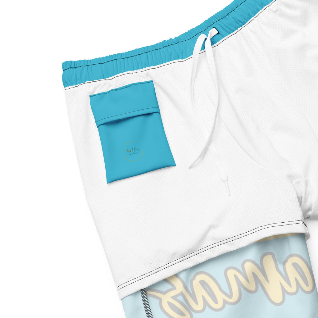 Bahamas Flag Recycled Swim Trunks