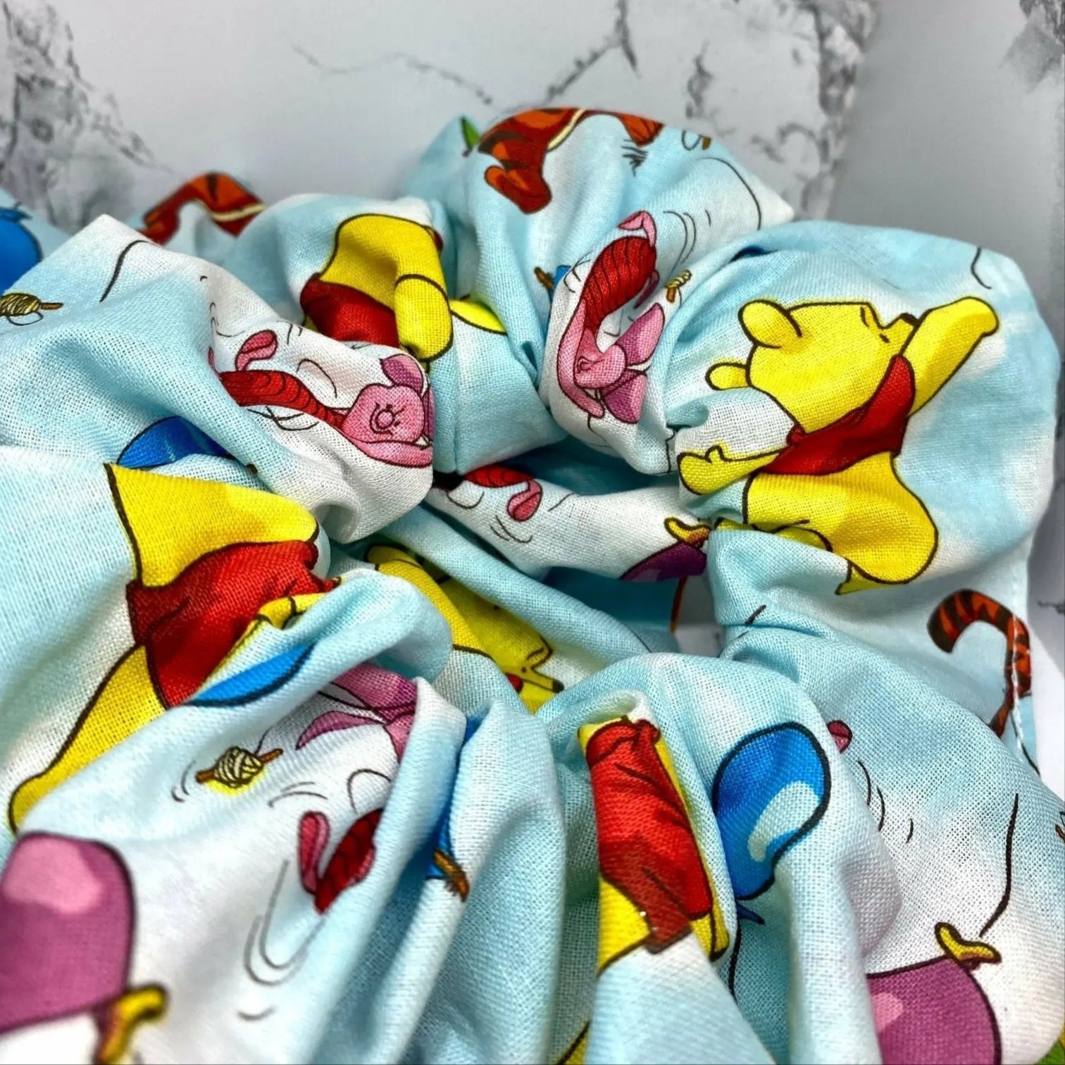 Winnie the Pooh Sky Scrunchie