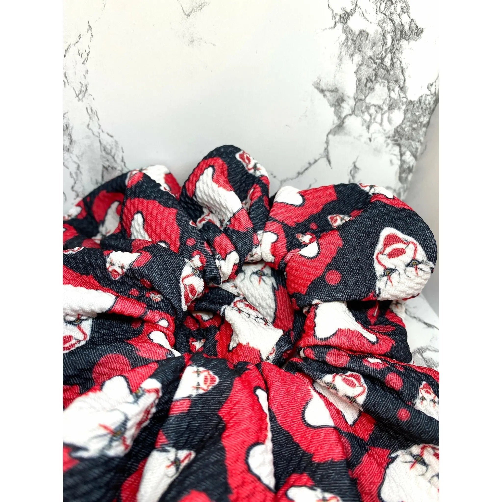 Pennywise Clown Bullet Halloween Scrunchie