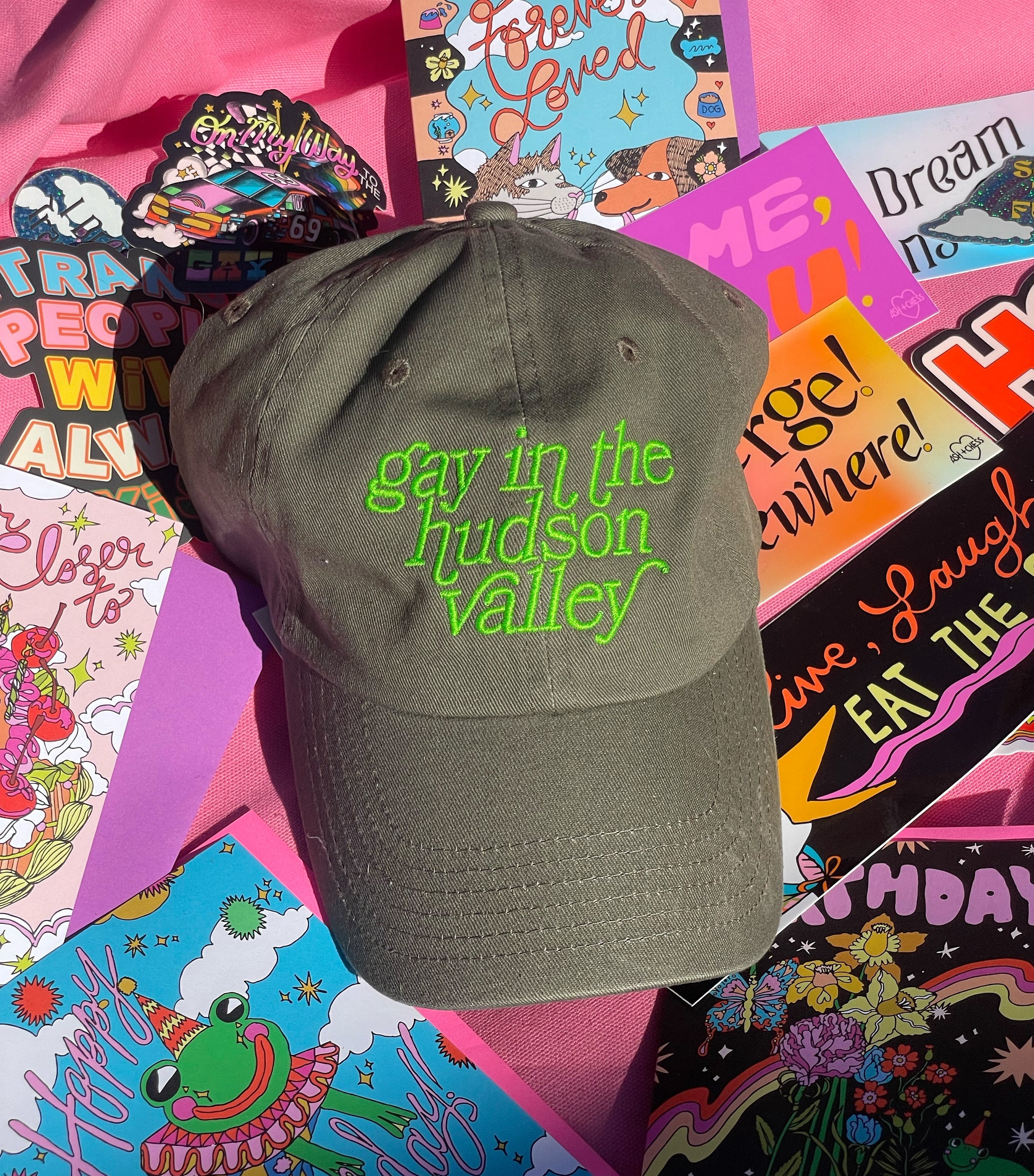 Gay In The Hudson Valley Dad Hat SWAMP