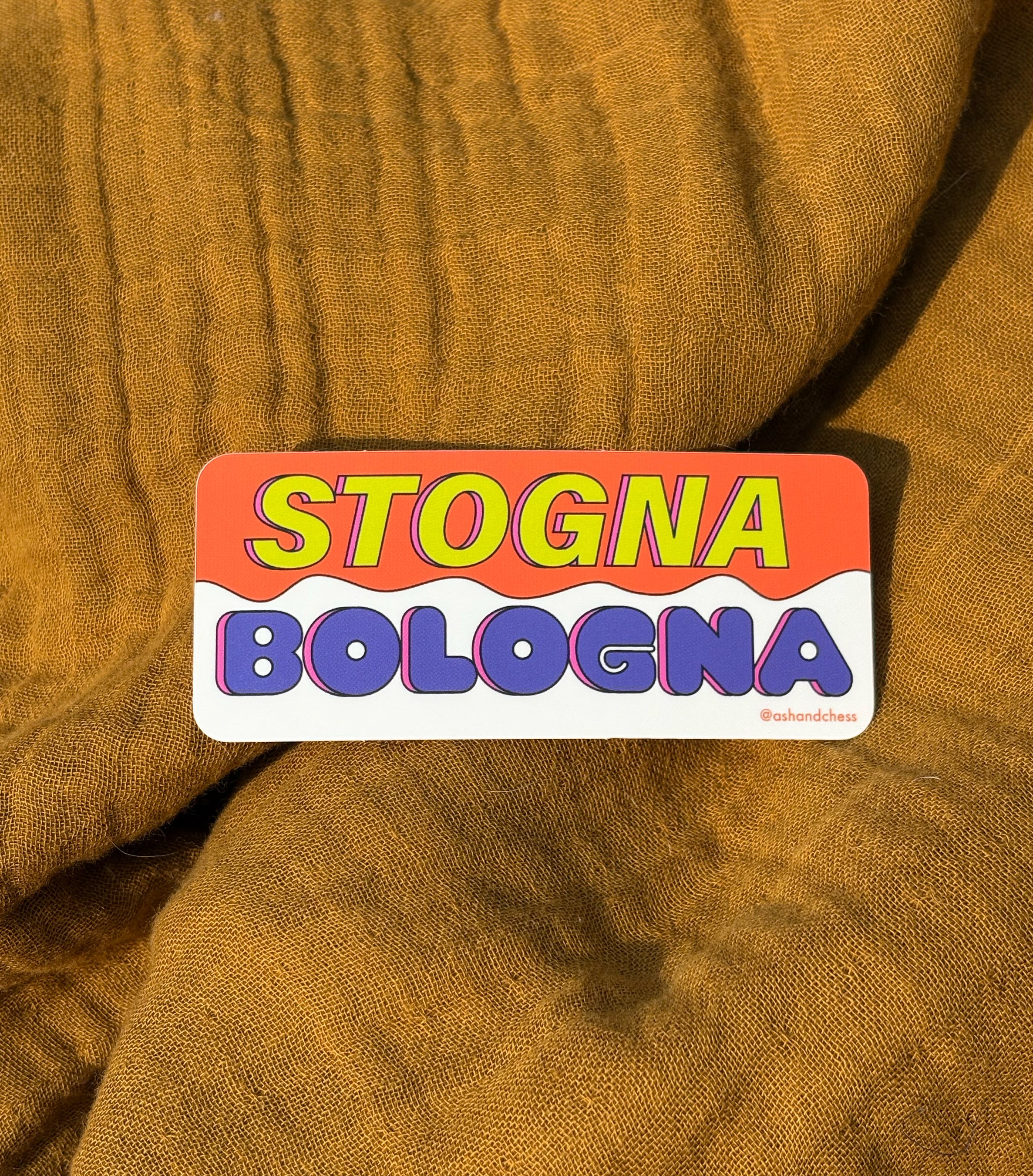 Stoney Baloney Sticker