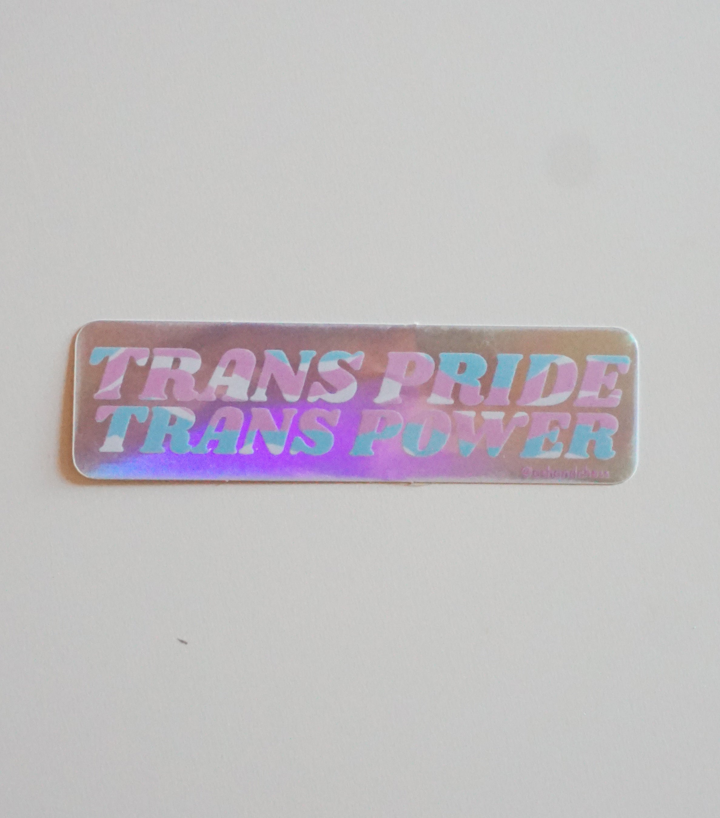 Trans Power Sticker