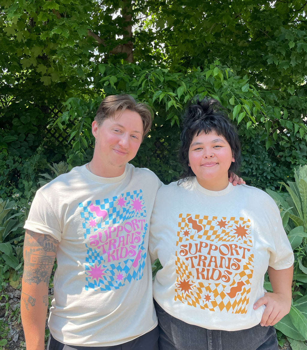 Support Trans Kids T-Shirt BUTTERSCOTCH