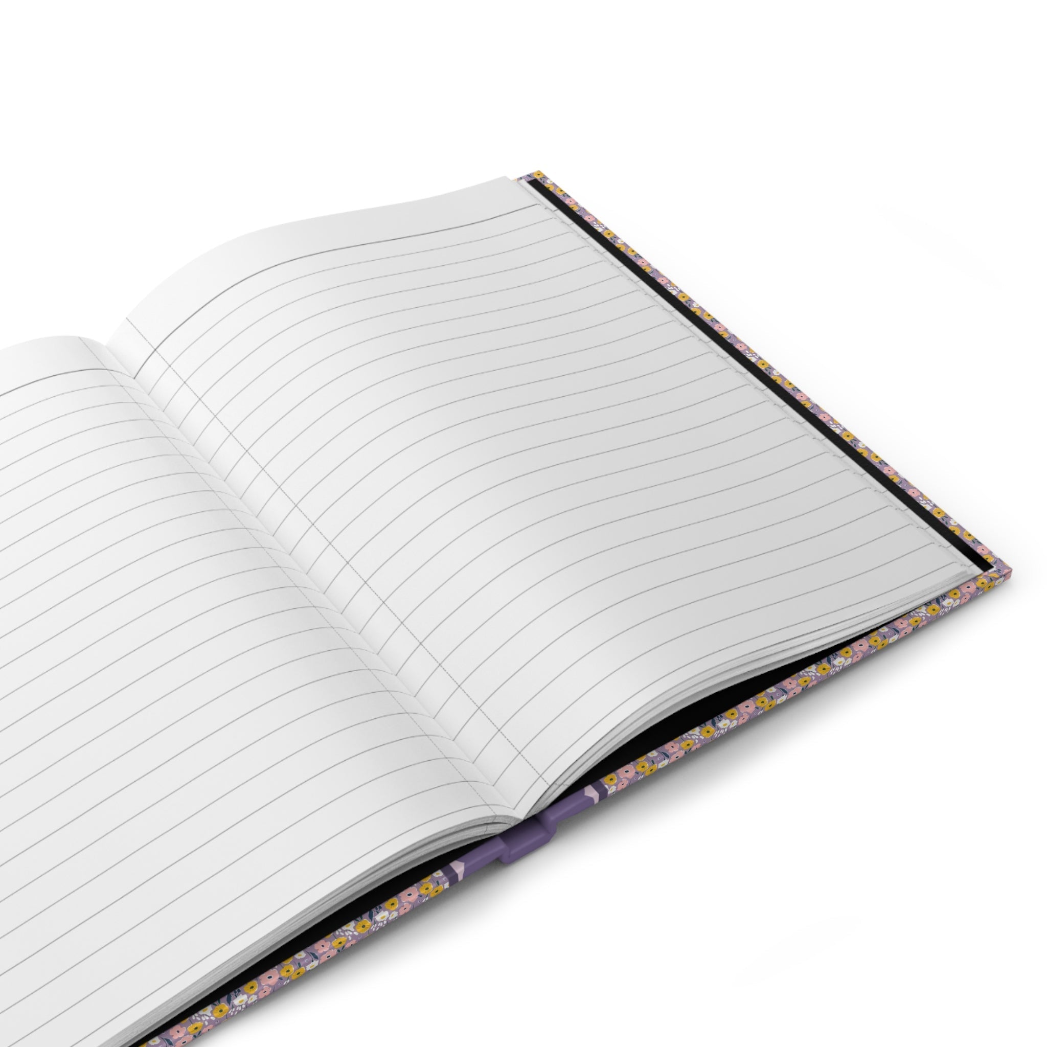 Purple Initial Notebook: N