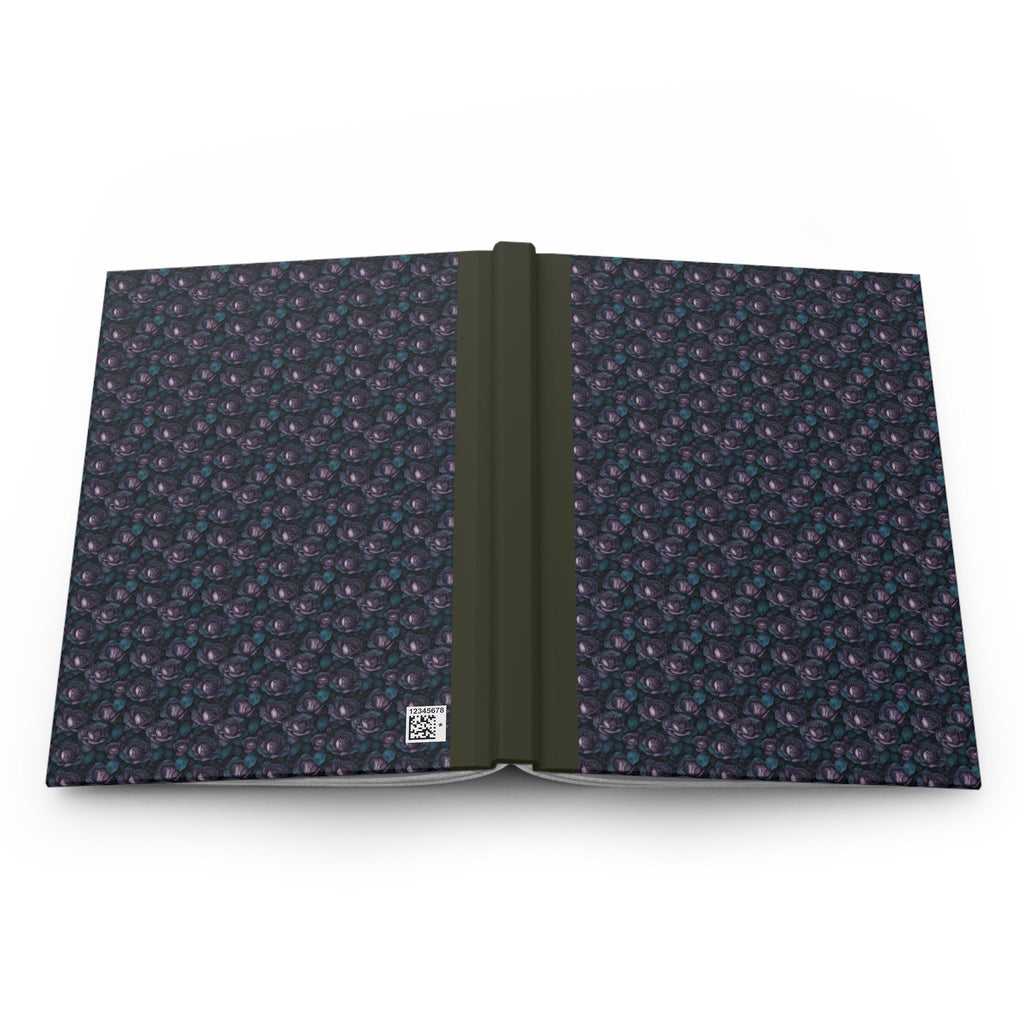 Boho Purple Roses Notebook
