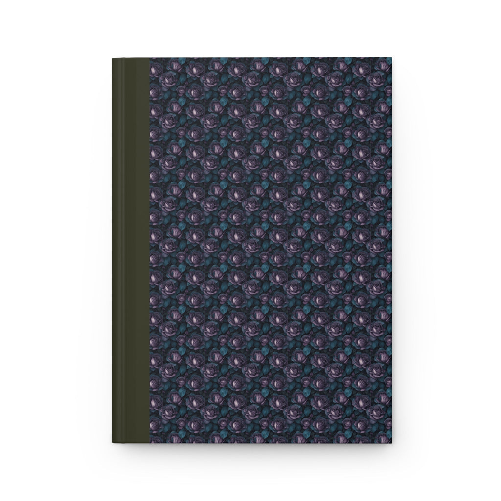 Boho Purple Roses Notebook