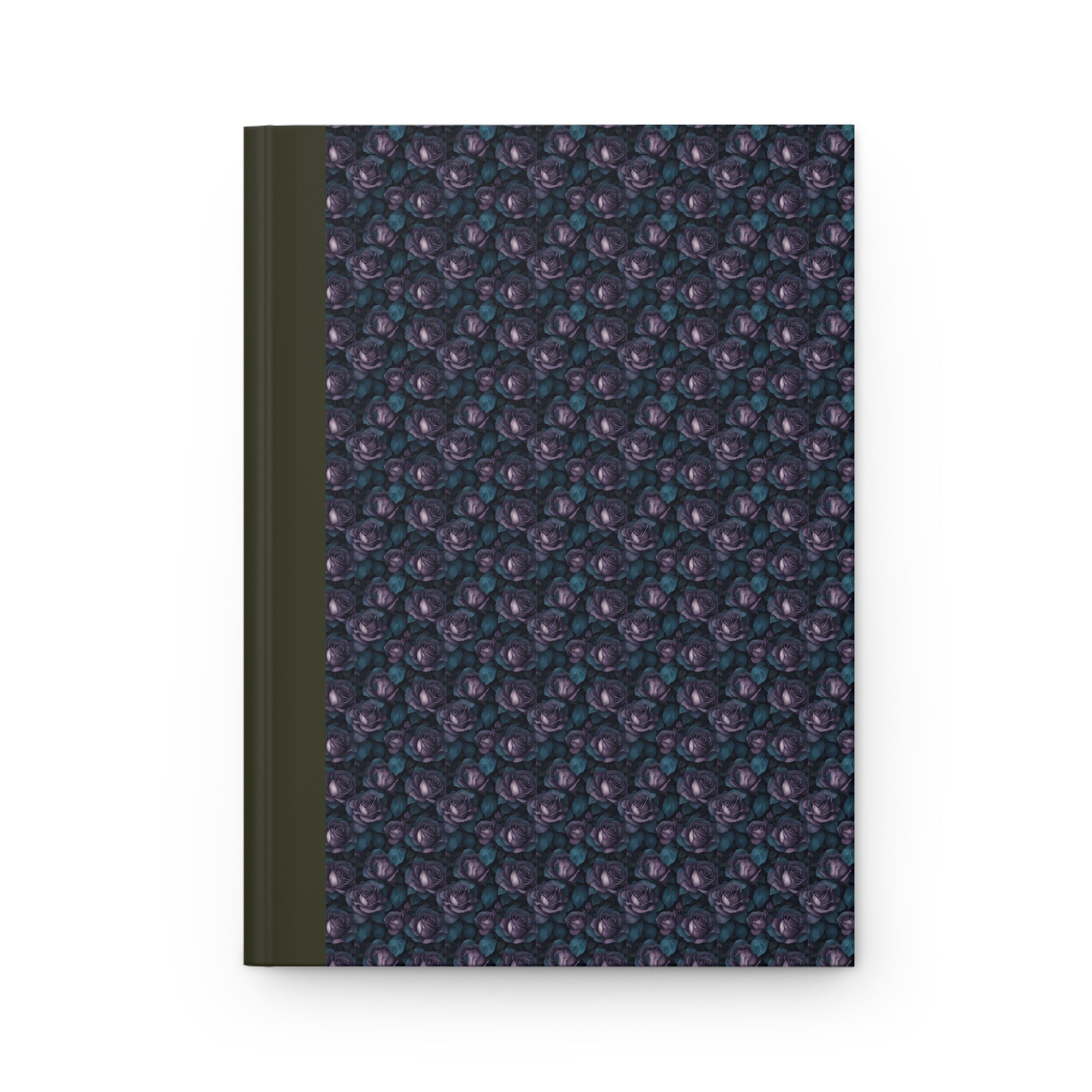 Boho Purple Roses Notebook