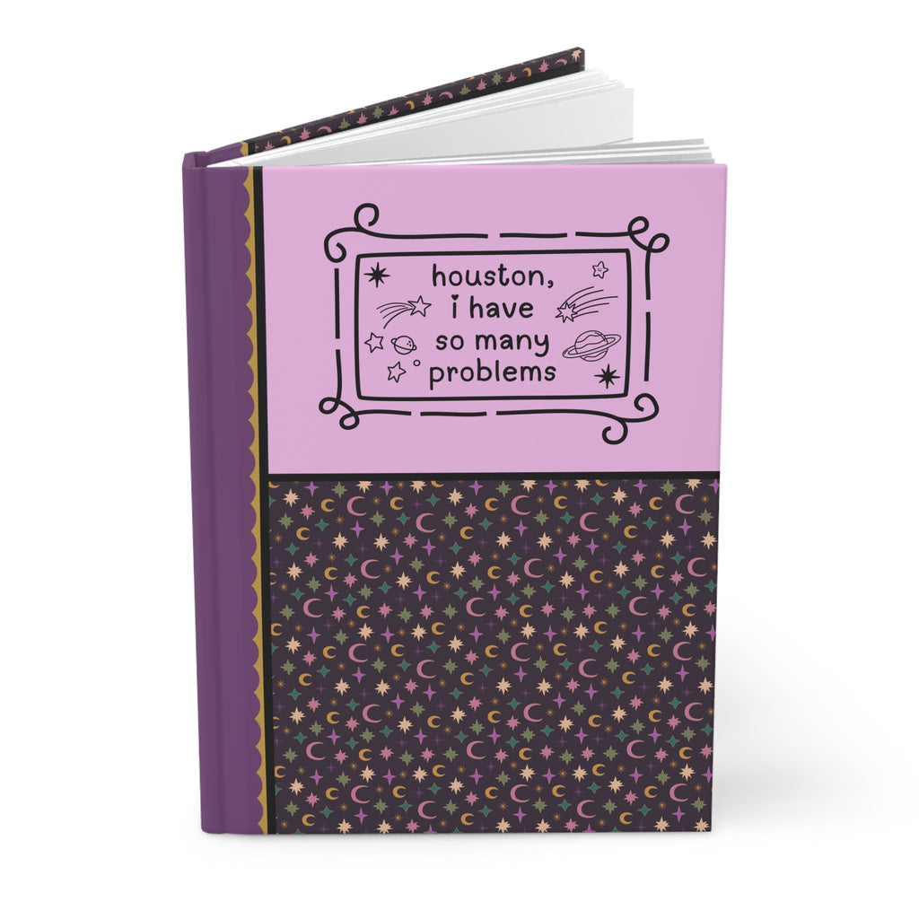 Purple Star Celestial Notebook: Houston