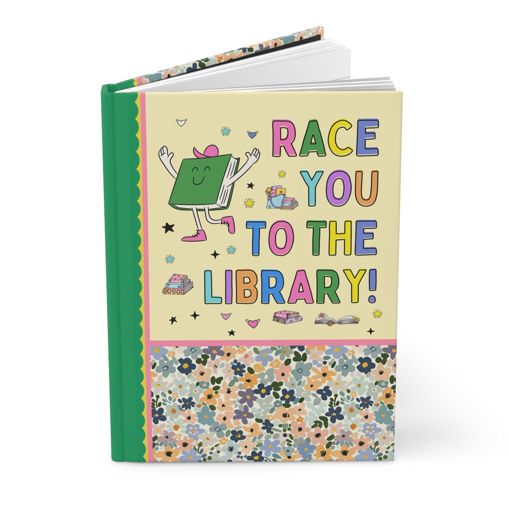 Race You to the Library Notebook