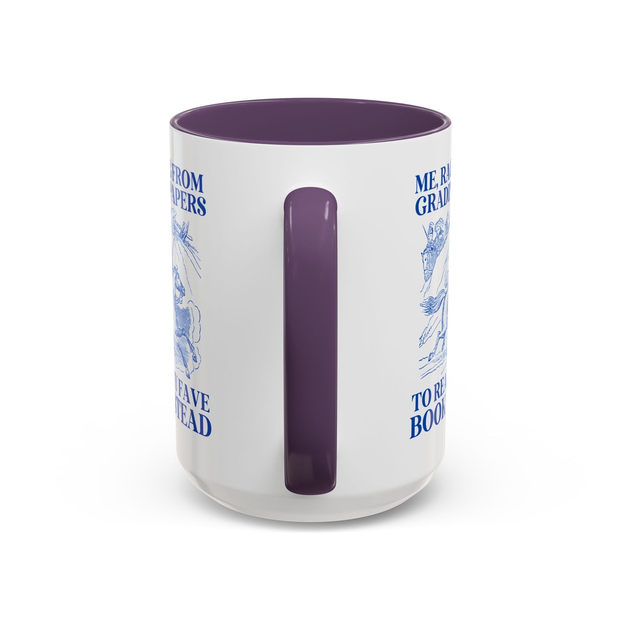 Racing from Grading Papers Mug