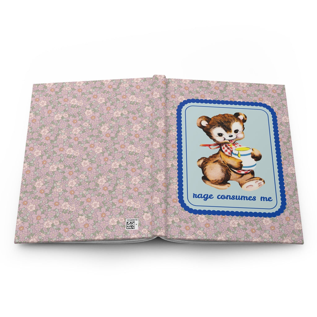 Rage Consumes Me Notebook: Bear
