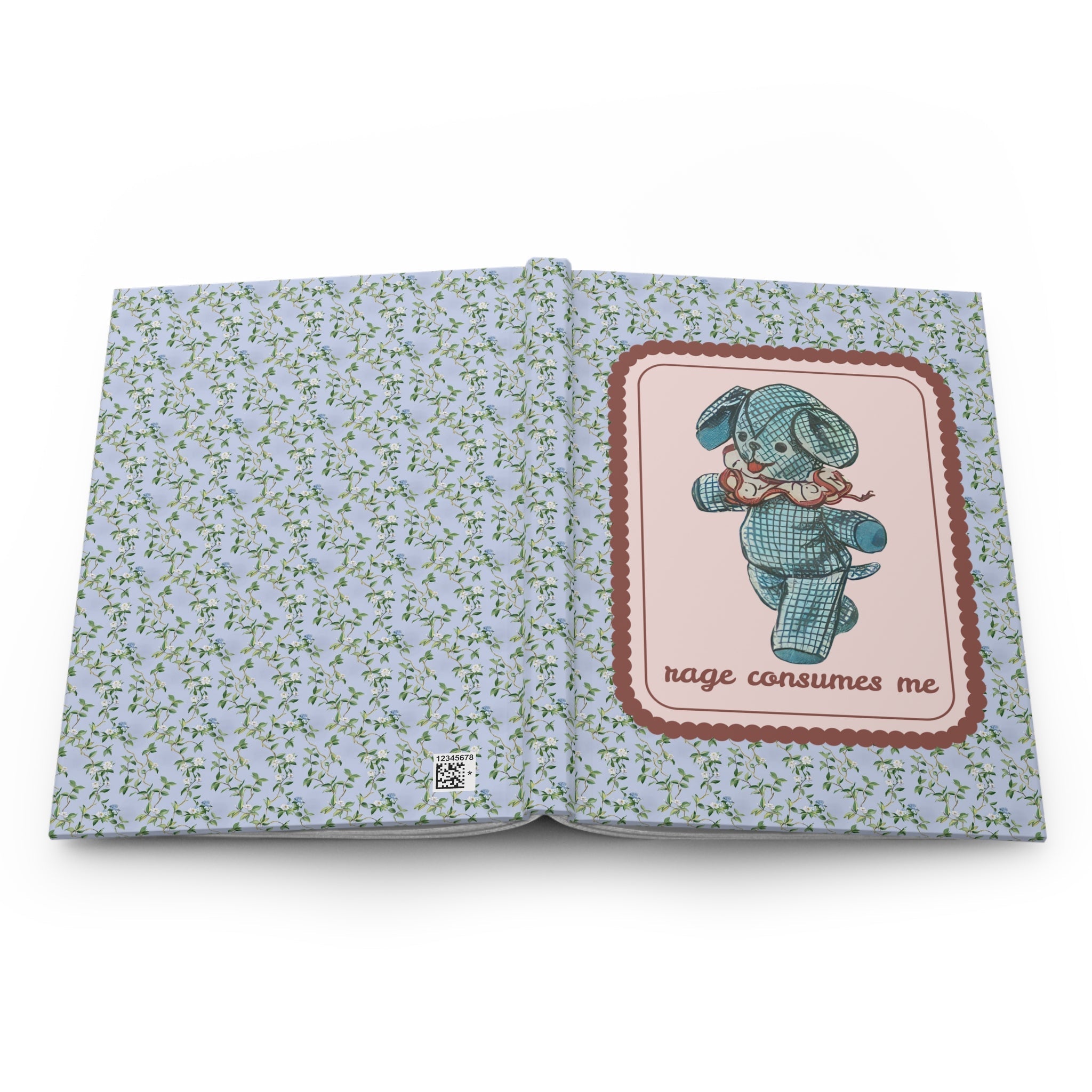 Rage Consumes Me: Puppy Notebook