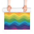 Electric Rainbow Foam Yoga Mat - Energizing Practice Space - Dipaliz