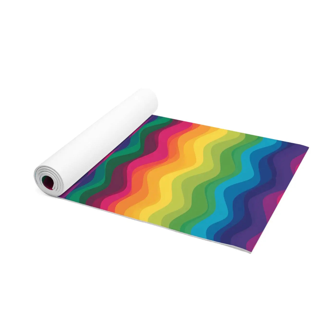 Electric Rainbow Foam Yoga Mat - Energizing Practice Space - Dipaliz