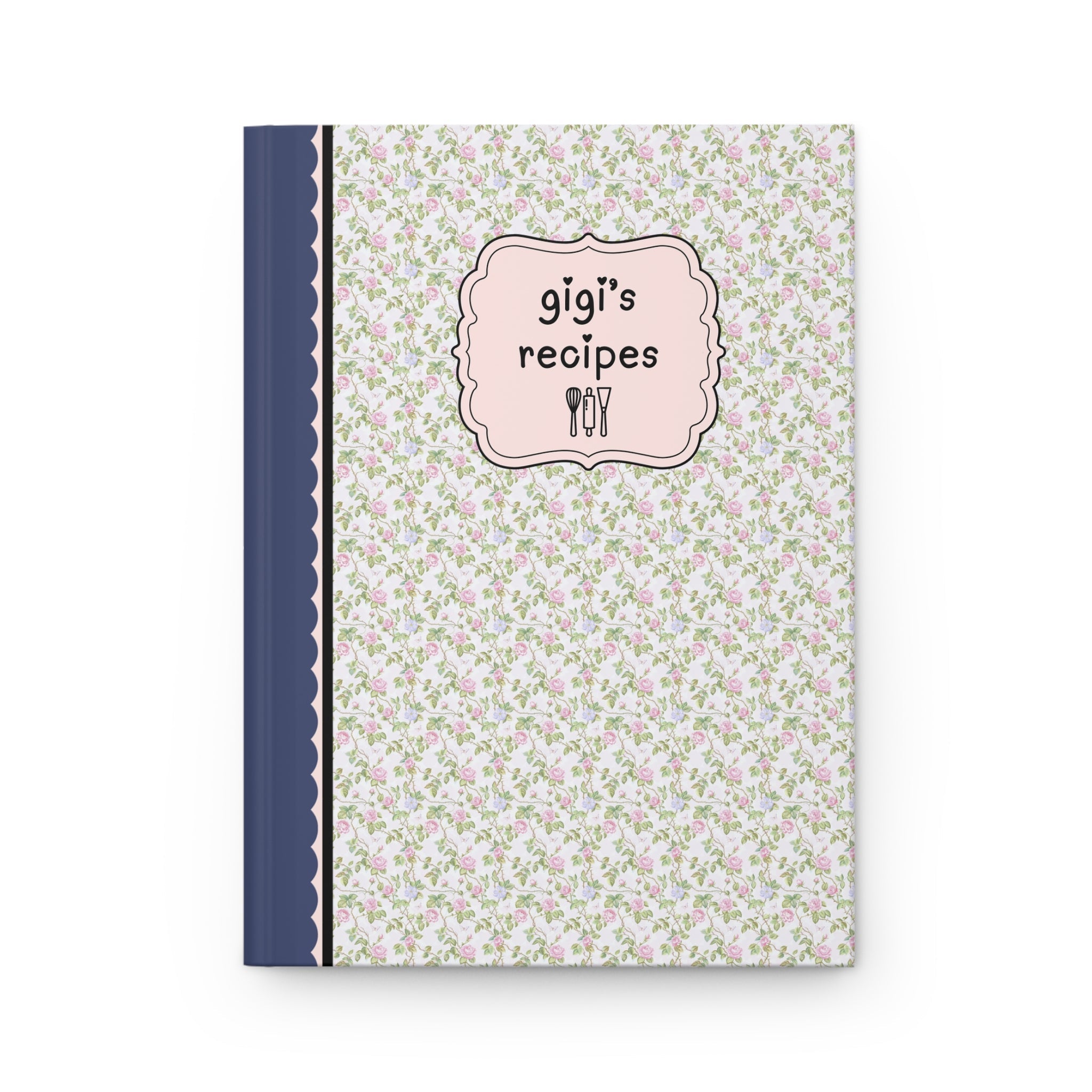 Floral Recipe Notebook: Gigi