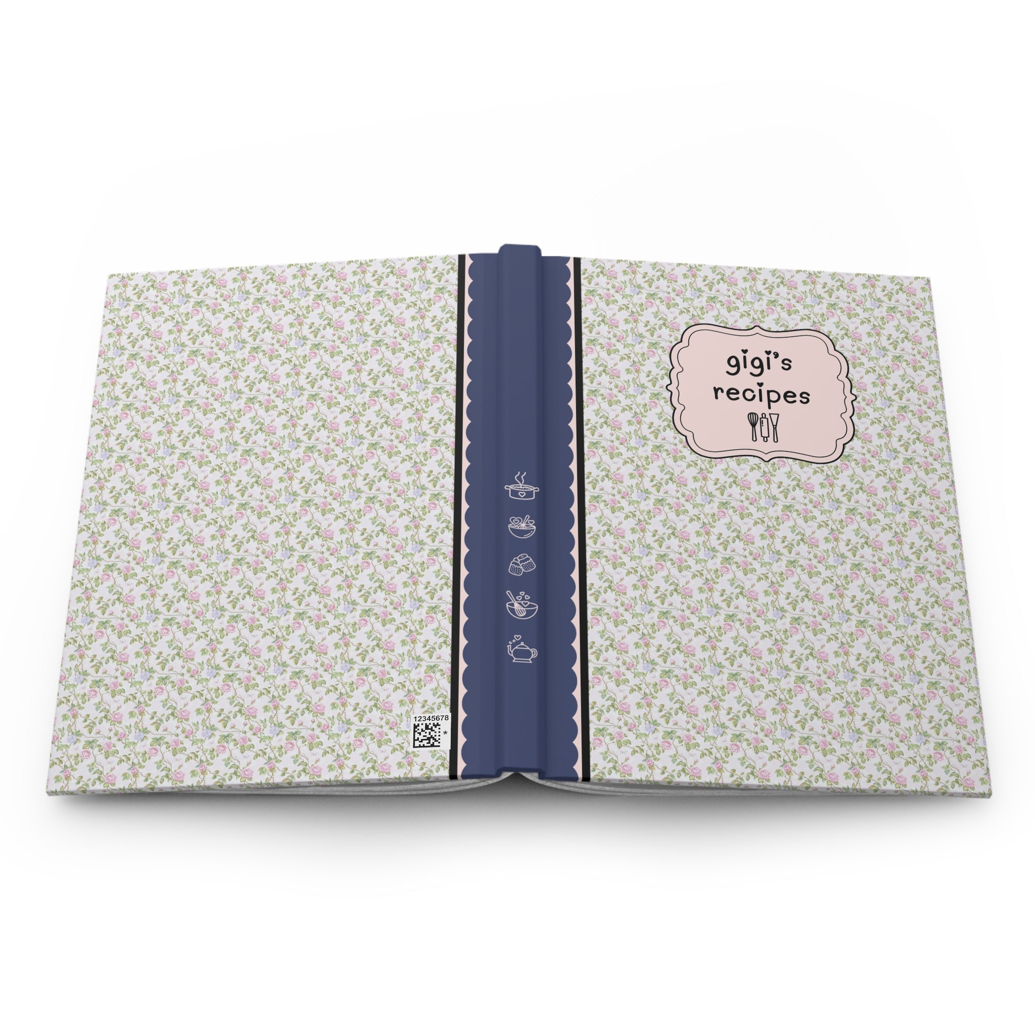 Floral Recipe Notebook: Gigi