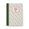 Floral Recipe Notebook: Nana