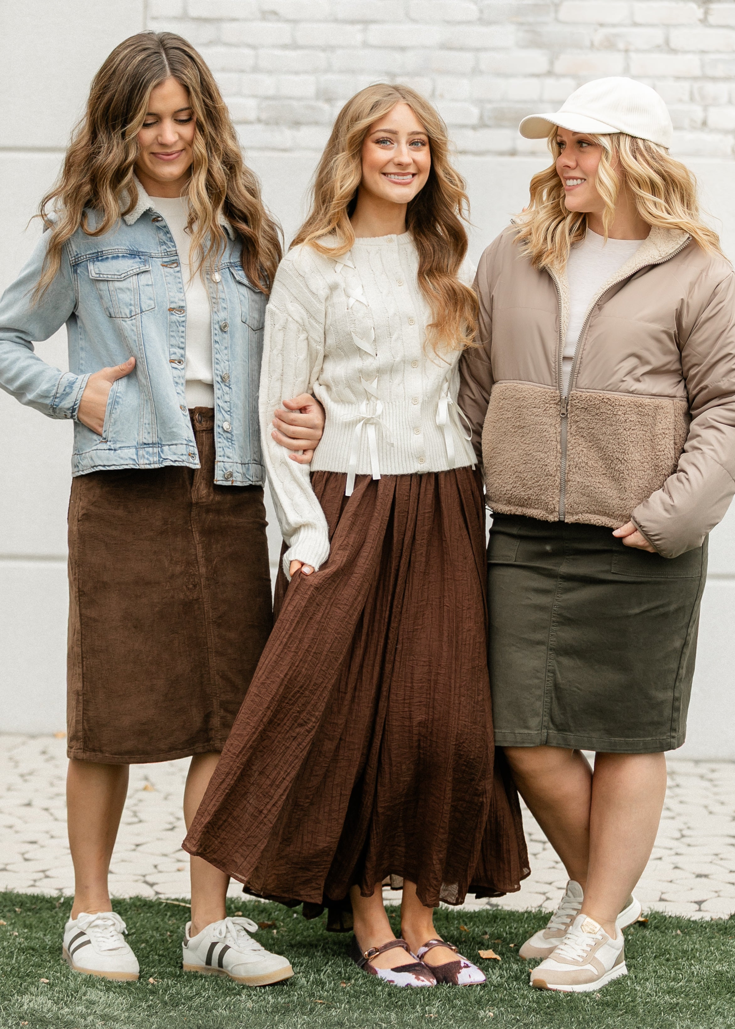 Remi Corduroy Midi Skirt - FINAL SALE