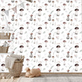 Garden mushroom wallpaper | Kitchen + Metal