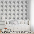 Tropical Animals Sketch Wallpaper | Kitchen + Metal