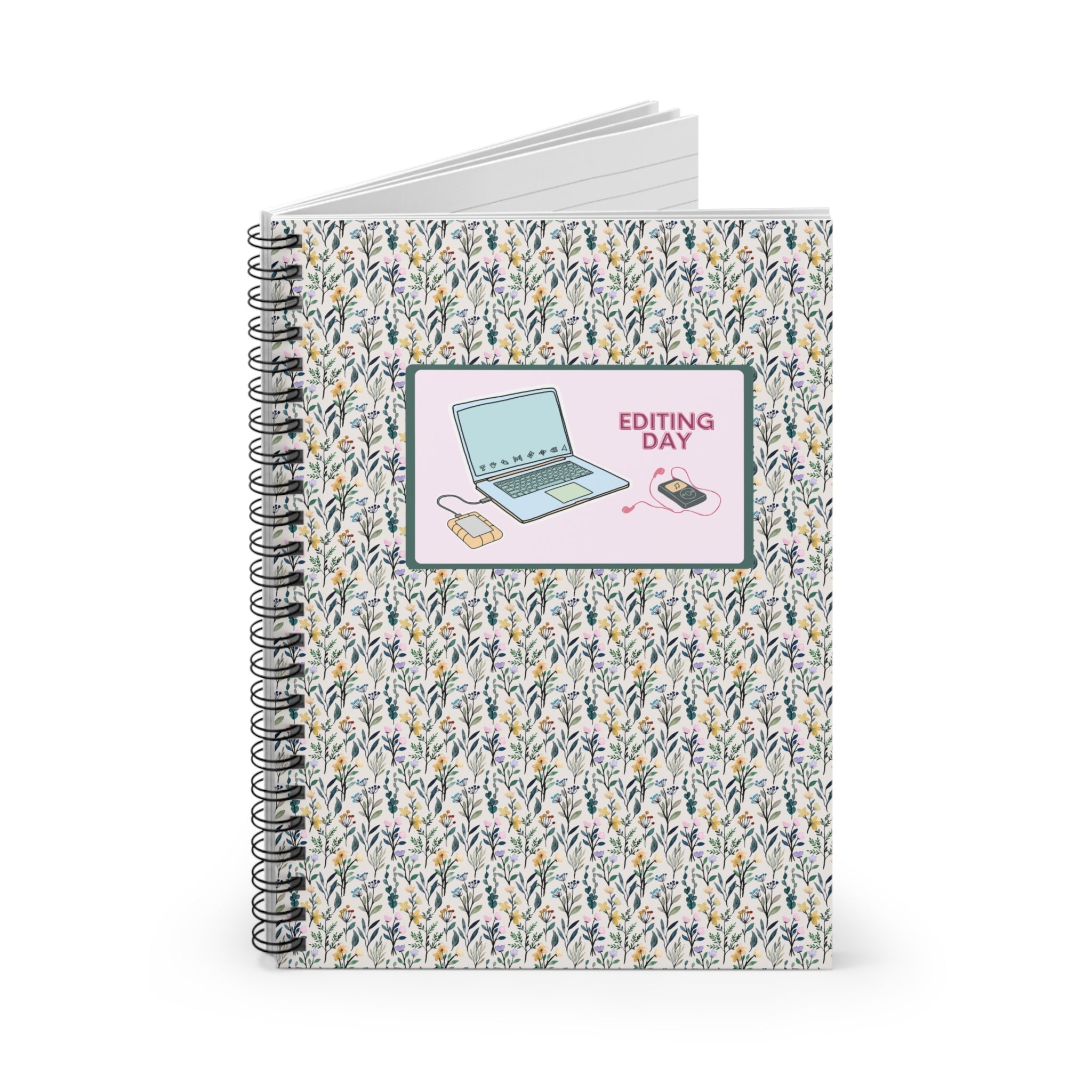 Retro Inspired Editing Day Notebook for Photographers