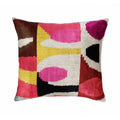Rio Rio Silk Velvet Ikat Throw Pillow Cover 20 X 20