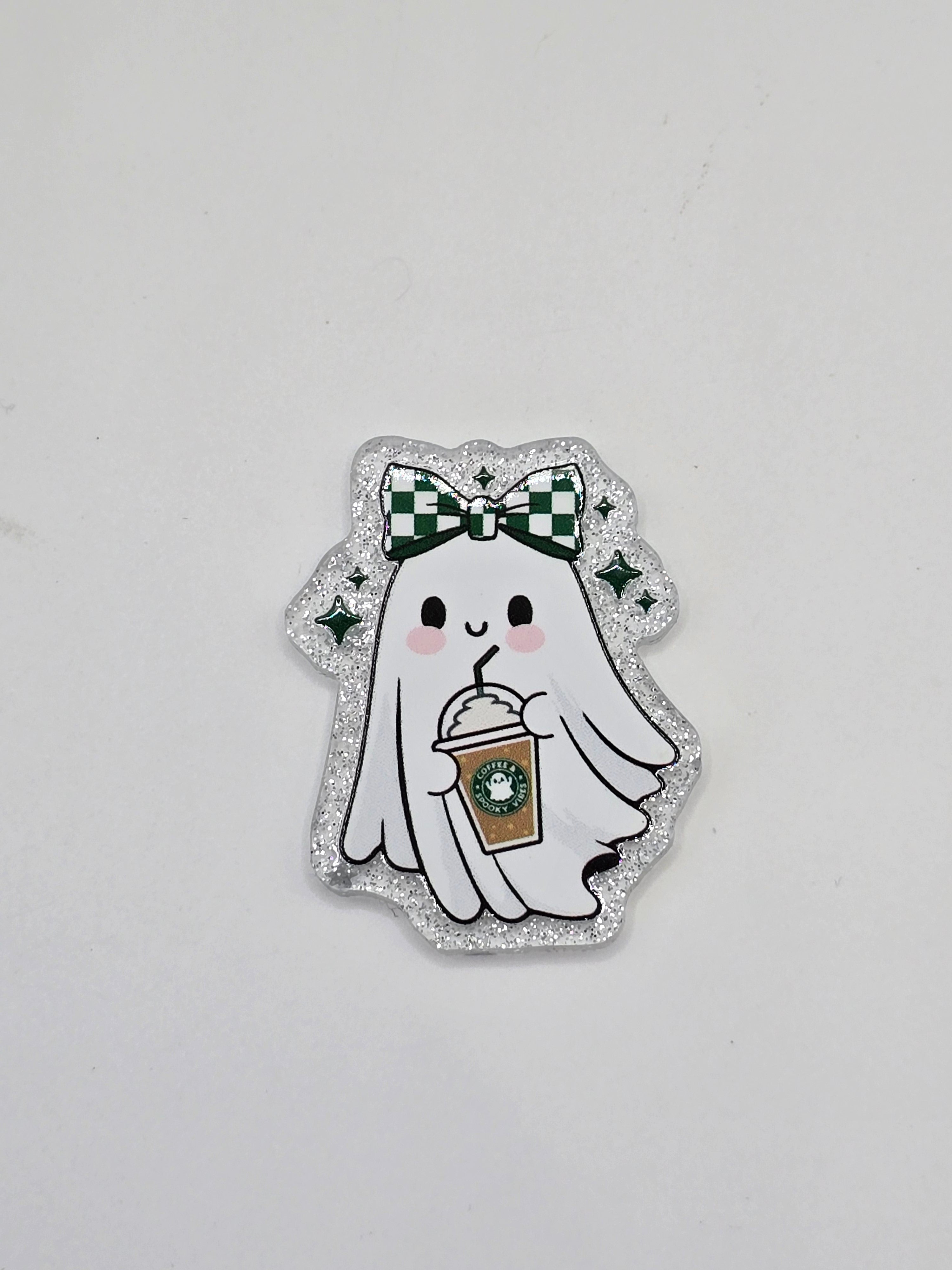 Bogg Bag Charms - Starbucks Ghost