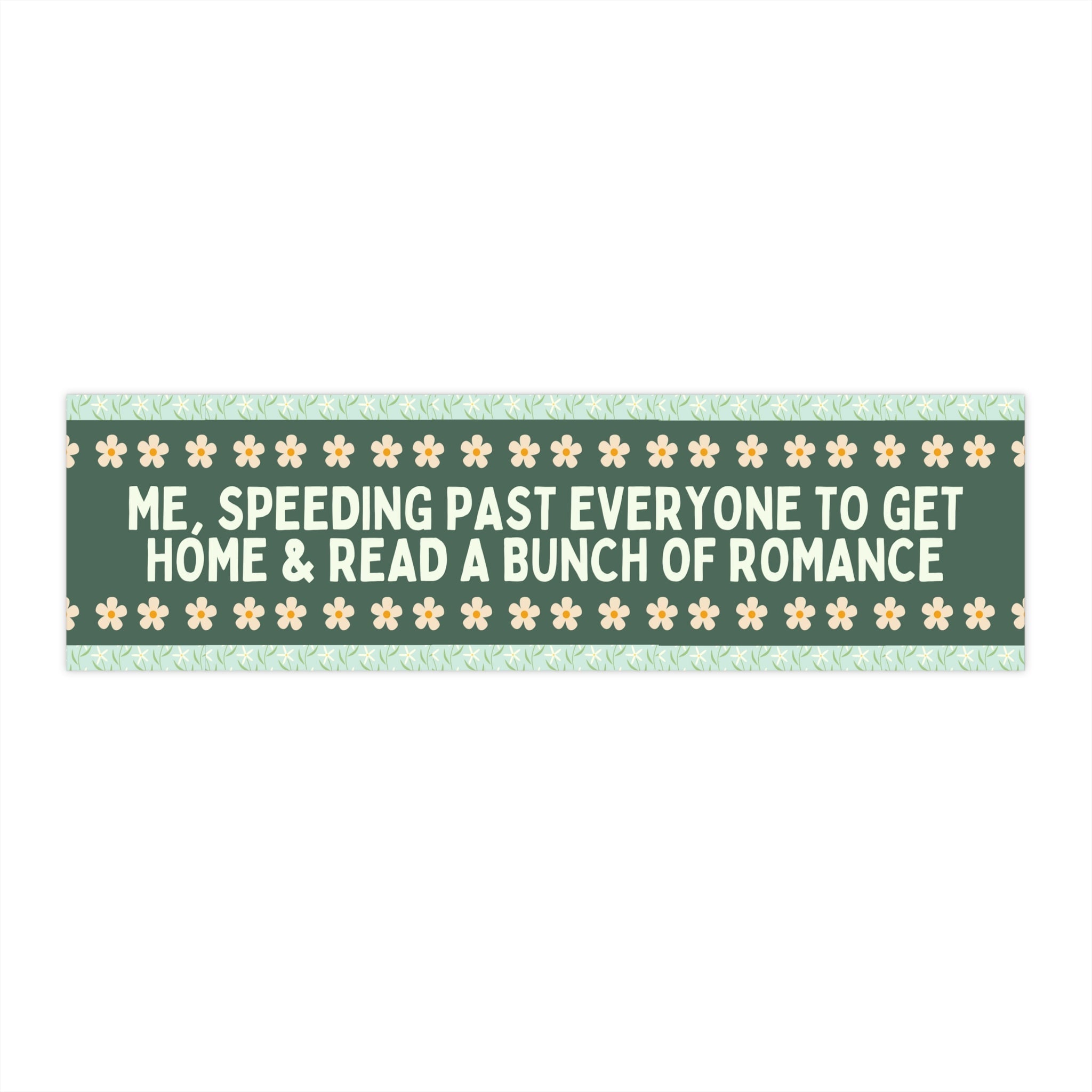 Romance Reader Bumper Sticker