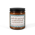 Exceptional Taste in Fictional Men Candle
