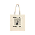 More of a Book Girl Tote Bag